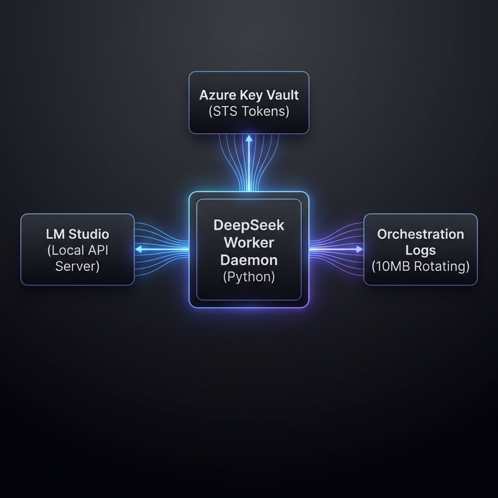 DeepSeek Worker Architecture Diagram